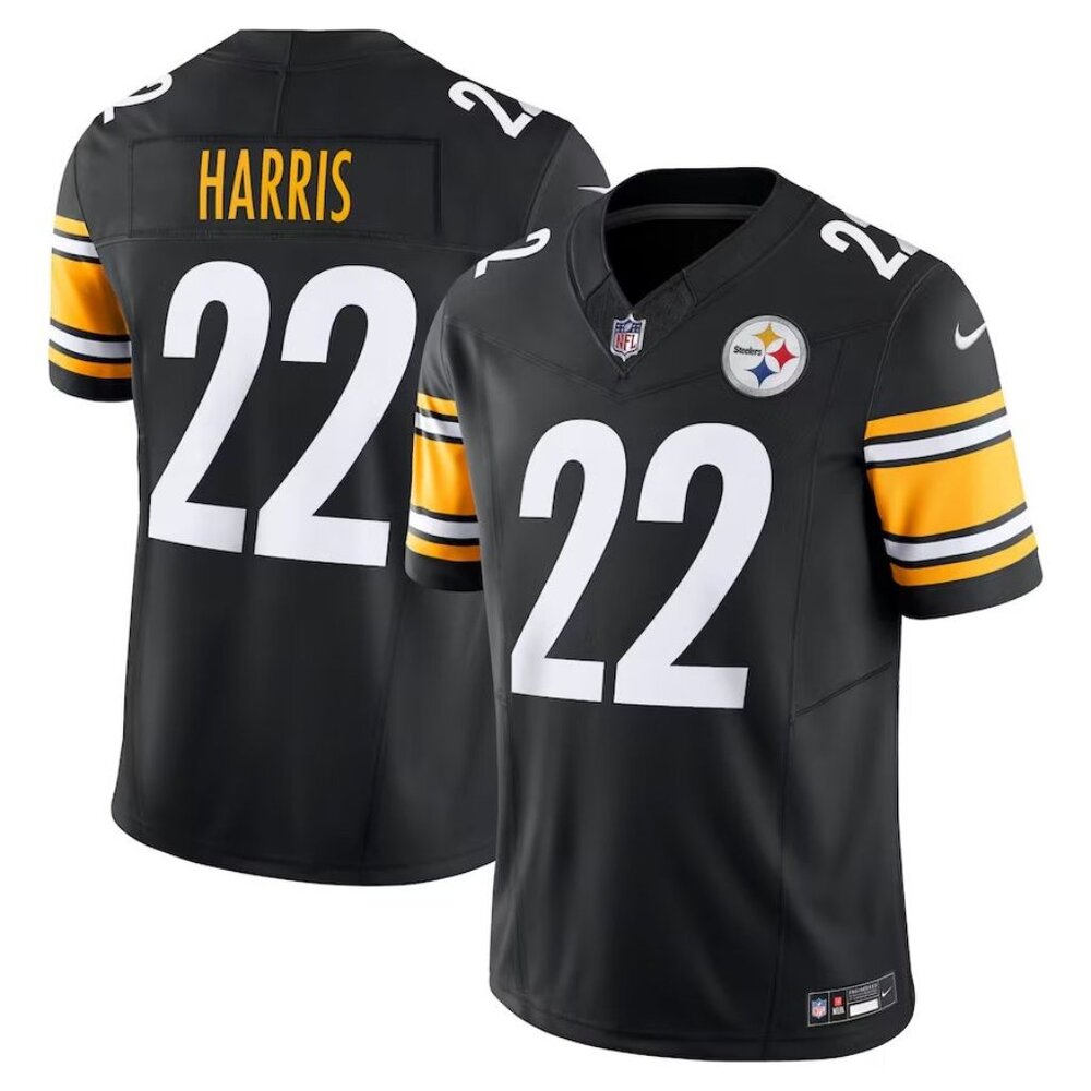 Mens Kids Youths  Najee Harris Black Vapor  Stitched Jersey